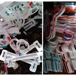 48 hangers: pants & shirts kids' baby hangers lot